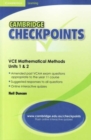 Image for Cambridge Checkpoints VCE Mathematical Methods Units 1 and 2