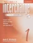 Image for Interchange Level 1 Part 1 Student&#39;s Book with Self Study Audio CD