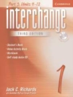Image for Interchange Level 1 Part 3 Student&#39;s Book with Self Study Audio CD