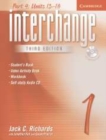 Image for Interchange Level 1 Part 4 Student&#39;s Book with Self Study Audio CD