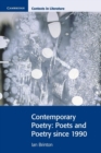 Image for Contemporary poetry  : poets and poetry since 1990
