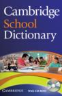 Image for Cambridge School Dictionary Camb School Dictionary w CD-ROM