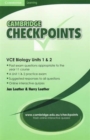 Image for Cambridge Checkpoints VCE Biology Units 1 and 2