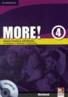 Image for More! Level 4 Workbook with Audio CD
