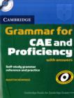 Image for Grammar for CAE and proficiency with answers  : self-study grammar reference and practice