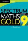 Image for Spectrum Mathematics Gold Year 9