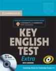 Image for Cambridge Key English Test Extra Self-Study Pack