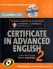 Image for Cambridge Certificate in Advanced English 2 for Updated Exam Self-study Pack