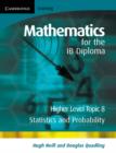 Image for Mathematics for the IB Diploma Higher Level