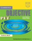 Image for Objective : Objective PET Student&#39;s Book and Objective Writing for PET Booklet Pack (Italian edition)