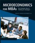 Image for Microeconomics for MBAs International Student edition