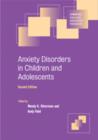 Image for Anxiety disorders in children and adolescents