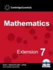 Image for Cambridge Essentials Mathematics Extension 7 Pupil&#39;s Book with CD-ROM