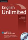 Image for English Unlimited Starter Teacher&#39;s Pack (Teacher&#39;s Book with DVD-ROM)