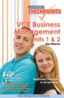 Image for Cambridge Checkpoints VCE Business Management Units 1 and 2