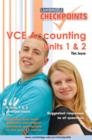 Image for Cambridge Checkpoints VCE Accounting Units 1and 2