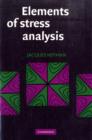 Image for Elements of Stress Analysis