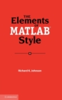 Image for The elements of MATLAB style