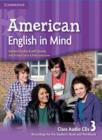 Image for American English in Mind Level 3 Class Audio CDs (3)