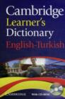 Image for Cambridge Learner&#39;s Dictionary English-Turkish with CD-ROM