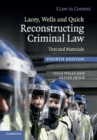 Image for Reconstructing criminal law  : text and materials