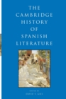 Image for The Cambridge history of Spanish literature