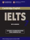 Image for Cambridge IELTS 7 Student&#39;s Book with Answers