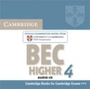 Image for Cambridge BEC 4 higher  : examination papers from University of Cambridge ESOL Examinations