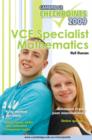 Image for Cambridge Checkpoints VCE Specialist Mathematics 2009