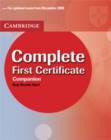 Image for Complete First Certificate Companion Greek Edition