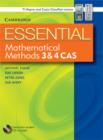 Image for Essential Mathematical Methods CAS 3 and 4 with Student CD-Rom TIN/CP Version : Level 3 and 4