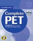 Image for Complete PET Workbook without answers with Audio CD