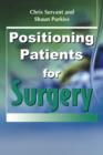 Image for Positioning patients for surgery