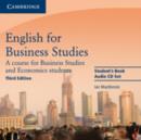 Image for English for Business Studies Audio CDs (2)
