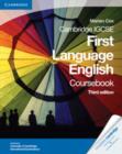 Image for IGCSE first language English course book