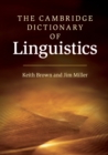 Image for The Cambridge Dictionary of Linguistics