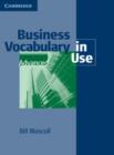 Image for Business Vocabulary in Use Advanced with Answers and CD-ROM