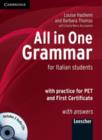 Image for All in One Grammar Italian edition with Answers and Audio CDs (2)