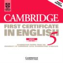 Image for Cambridge First Certificate in English 5 Audio CD Set