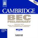 Image for Cambridge BEC Preliminary Audio CD : Practice Tests from the University of Cambridge Local Examinations Syndicate