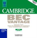 Image for Cambridge BEC Vantage Audio CD Set (2 CDs) : Practice Tests from the University of Cambridge Local Examinations Syndicate