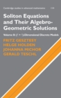 Image for Soliton Equations and Their Algebro-Geometric Solutions: Volume 2, (1+1)-Dimensional Discrete Models