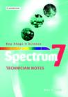 Image for Spectrum Year 7 Technician Notes