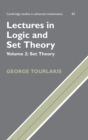 Image for Lectures in Logic and Set Theory: Volume 2, Set Theory