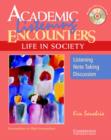 Image for Academic Listening Encounters: Life in Society Student&#39;s Book with Audio CD