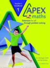 Image for Apex maths  : extension through problem solving in mathematicsYear 1: Teacher&#39;s handbook