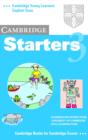 Image for Cambridge Starters 3 Audio Cassette