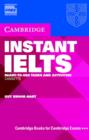 Image for Instant IELTS Audio Cassette : Ready-to-use Tasks and Activities