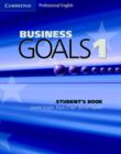 Image for Business Goals 1 Student&#39;s Book