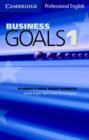 Image for Business Goals 1 Audio Cassette